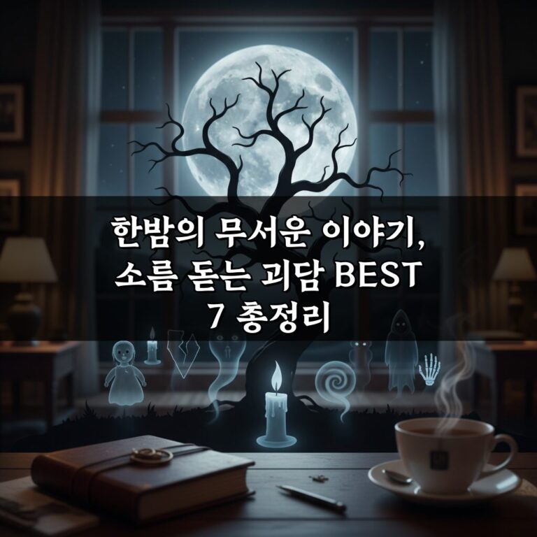 한밤의 무서운 이야기, 소름 돋는 괴담 BEST 7 총정리
