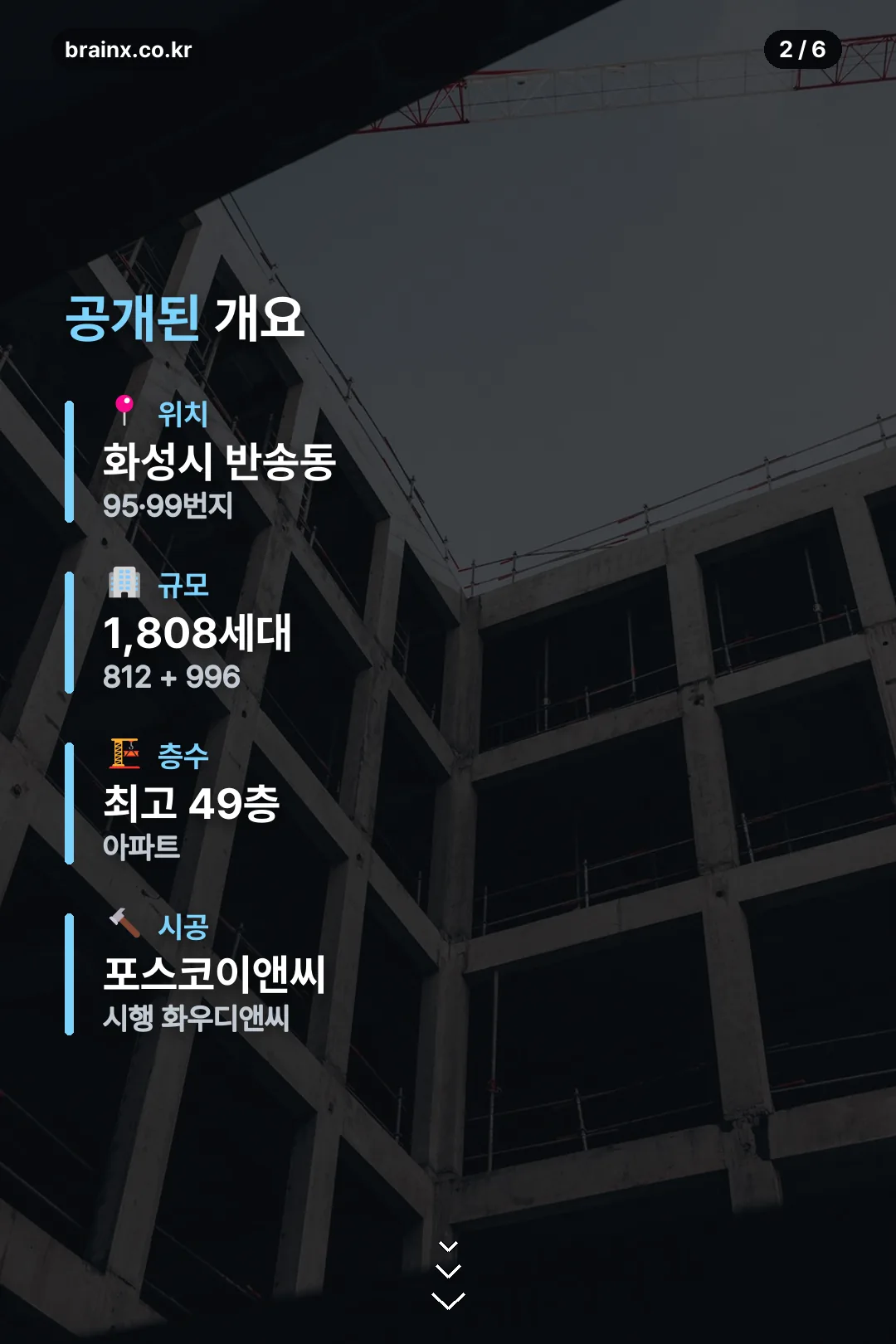 공개된 단지 개요