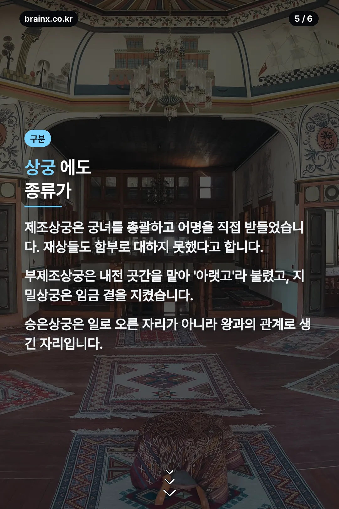 상궁의 종류