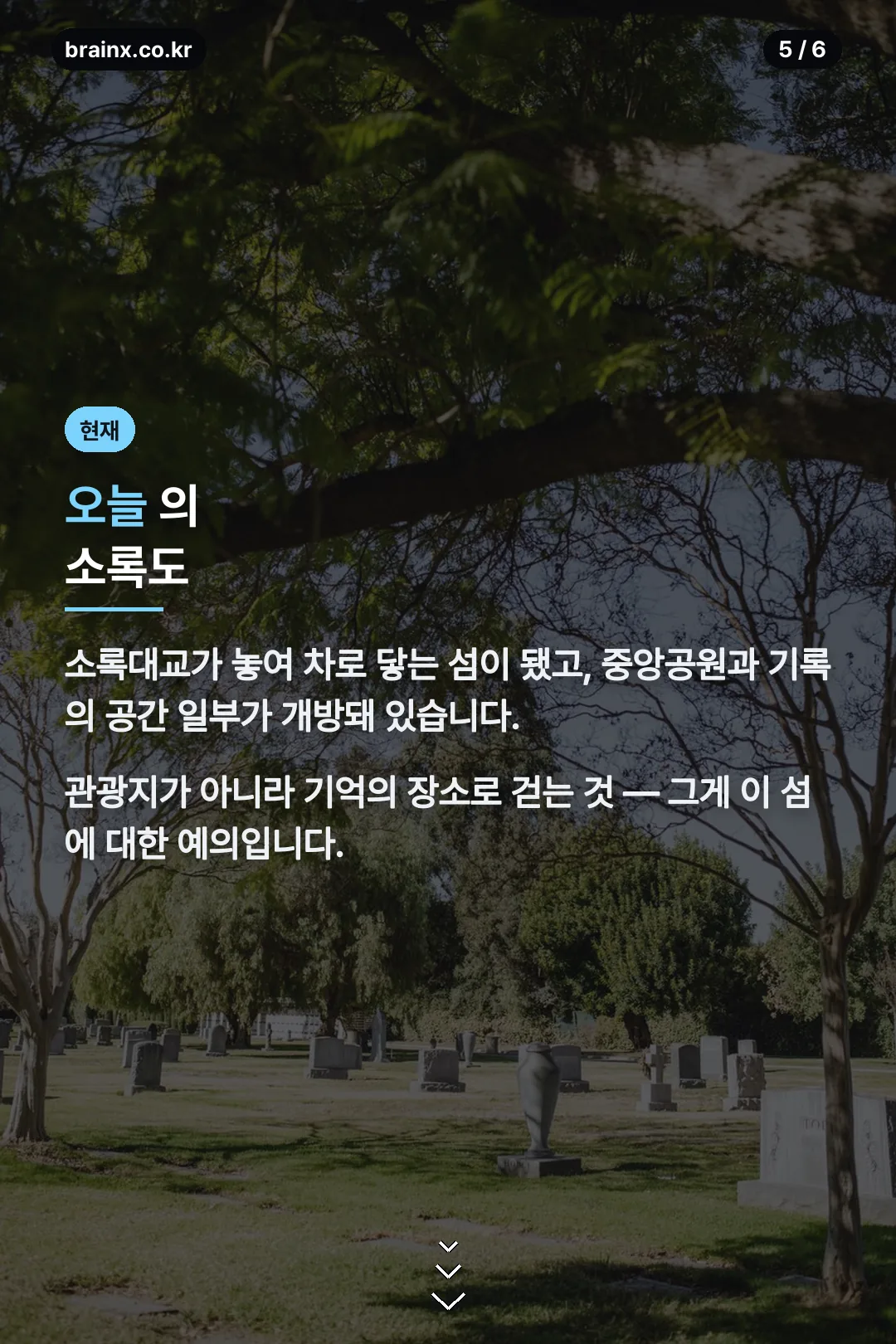 오늘의 소록도