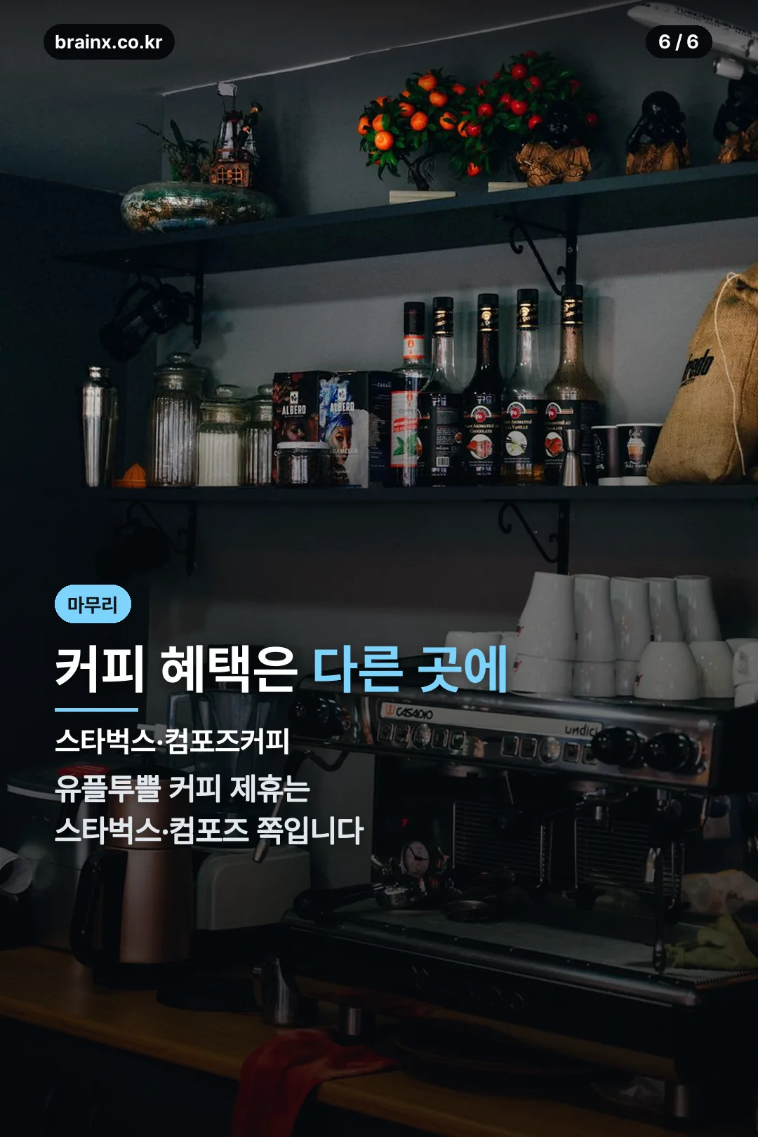 커피 제휴 브랜드