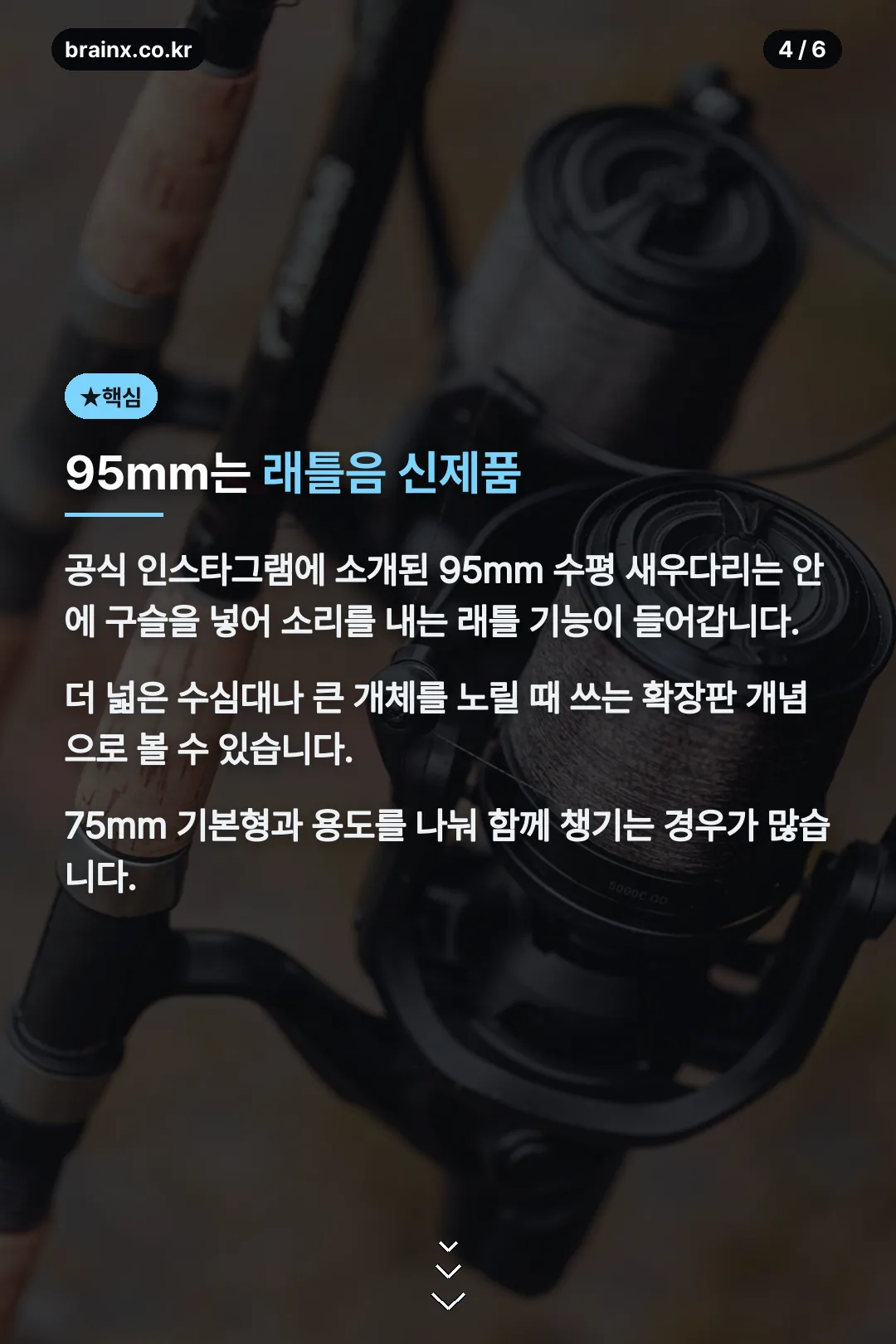 95mm 래틀음 신제품