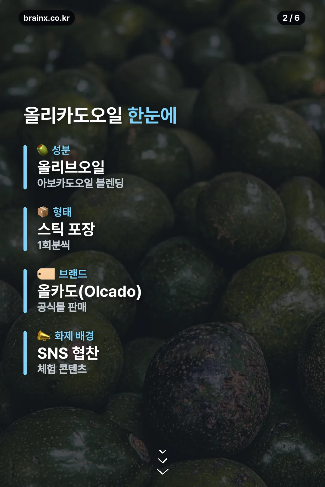 성분·형태·브랜드 정보