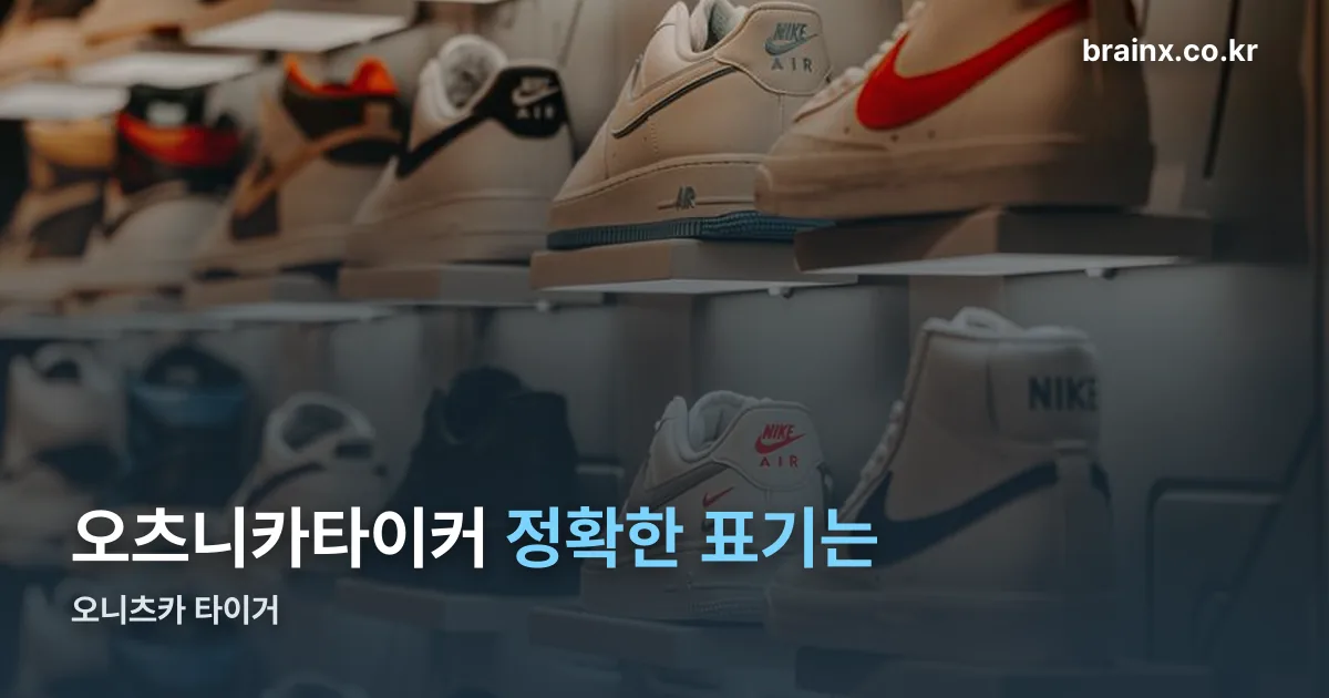 오츠니카타이커 정리 썸네일