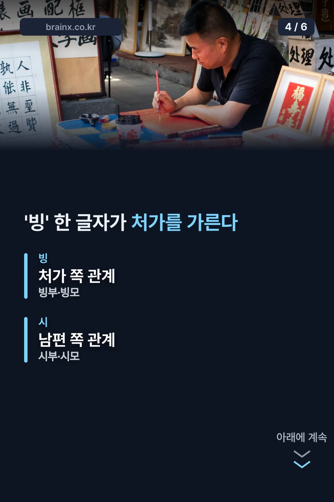 빙과 시 한자 유래