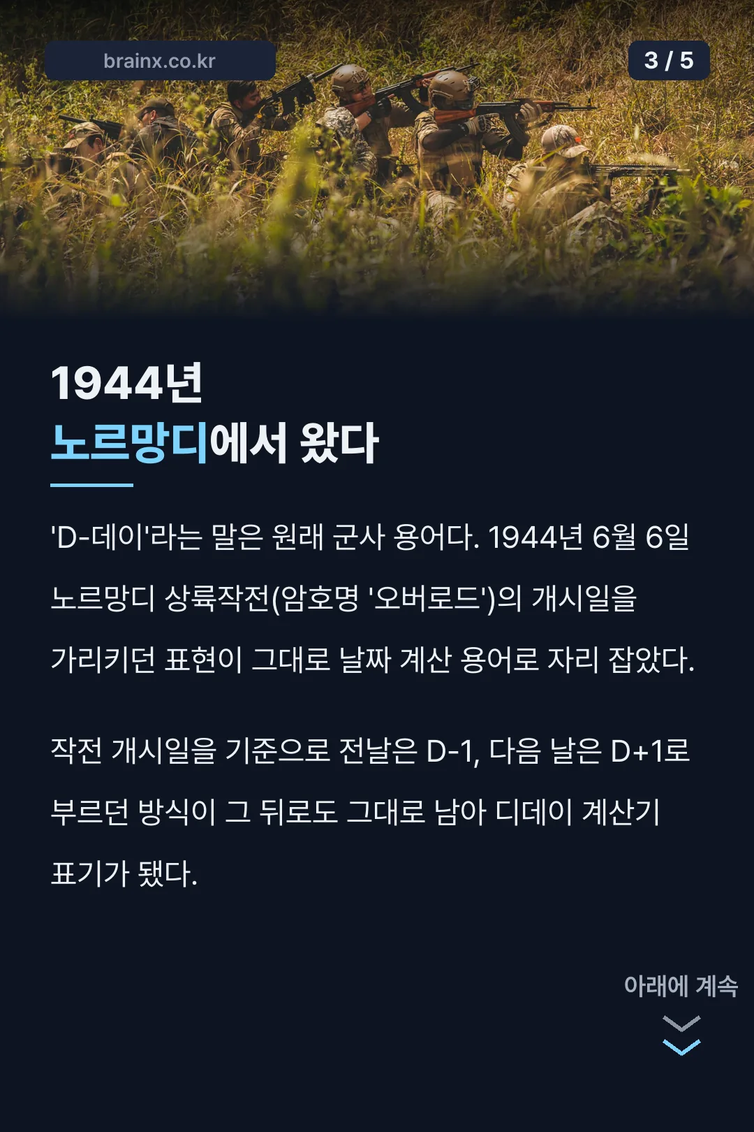 D-데이 군사 용어 유래